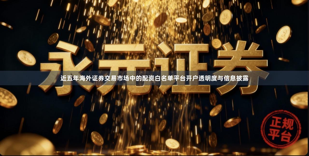 近五年海外证券交易市场中的配资白名单平台开户透明度与信息披露